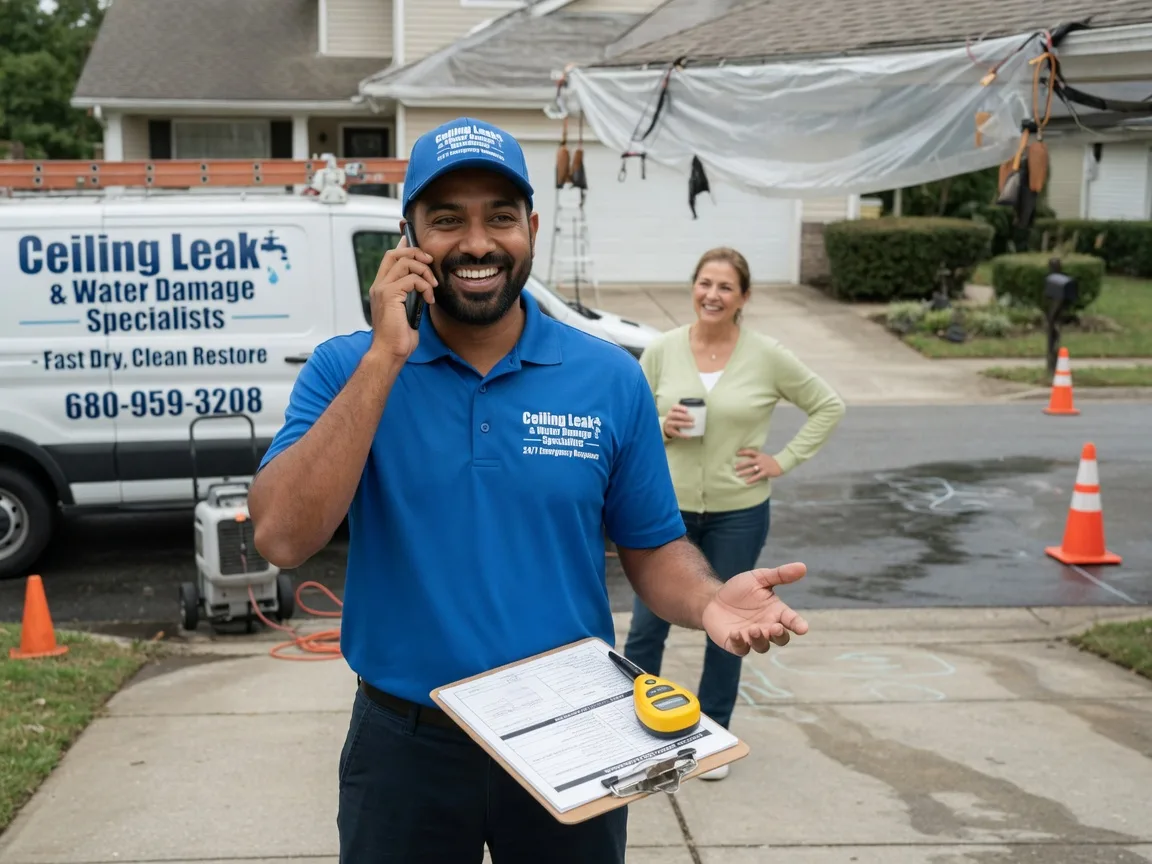 Ceiling Leak Cleanup Plainfield, NJ FAQs